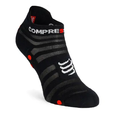 Ponožky Compressport Pro Racing Socks v4.0 Ultralight Run Low - black