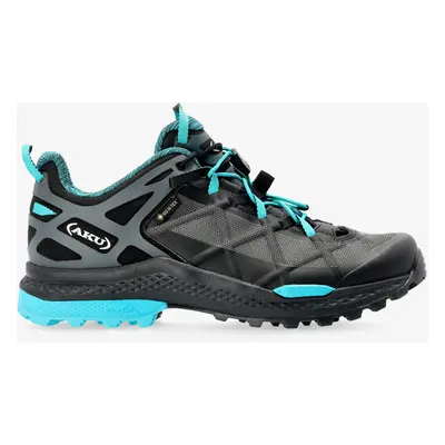 Dámské turistické boty AKU Rocket DFS GTX - black/turquoise