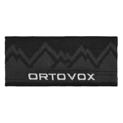 Čelenka Ortovox Peak Headband - black raven