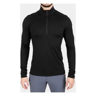 Termální mikina Icebreaker Oasis L/S Half Zip - black