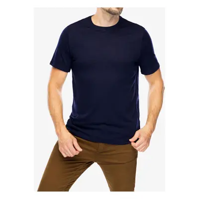 Merino triko Icebreaker Merino Linen SS Tee - midnight navy