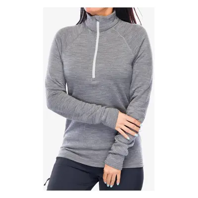 Dámská funkční mikina Houdini Desoli Thermal Half Zip - college grey