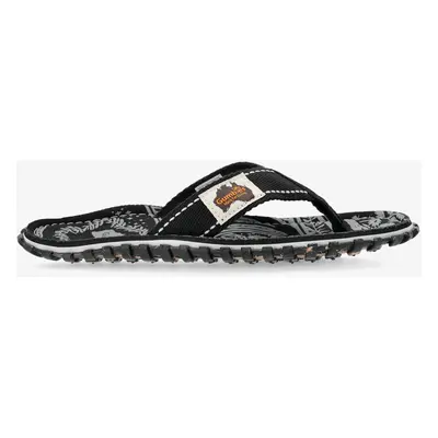 Žabky Gumbies Islander Canvas Flip-Flops - midnight black