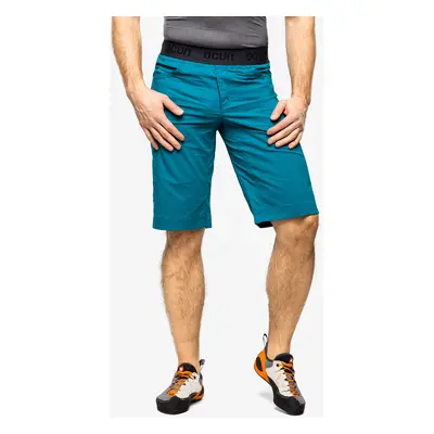 Lezecké kraťasy Ocun Mania Eco Shorts - turquoise deep lagoon