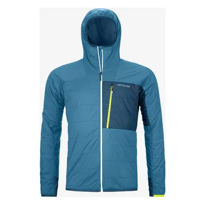 Zateplená bunda Ortovox Swisswool Piz Duan Jacket - mountain blue