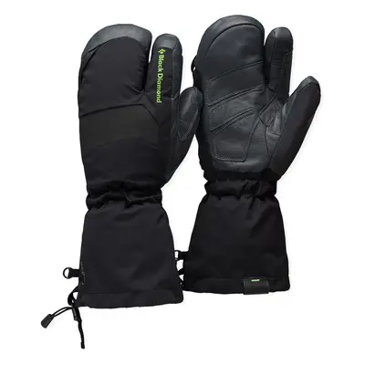 Palčáky Black Diamond Alpine 3-Finger Mitts - black/carbon