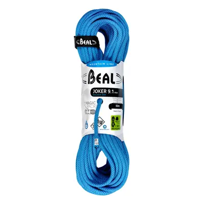 Lezecké lano Beal Joker 9,1 mm m Unicore Golden Dry - blue