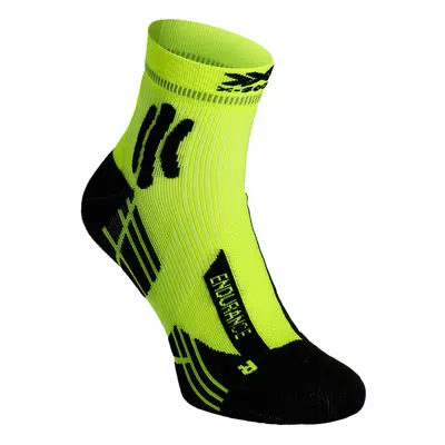 Běžecké ponožky X-Socks Endurance 4.0 - fluo yellow/opal black