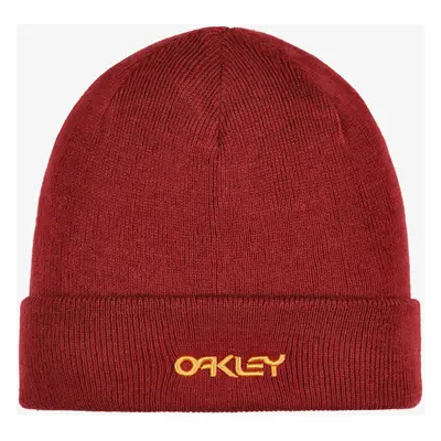 Zimní čepice Oakley B1B Logo Beanie - iron red