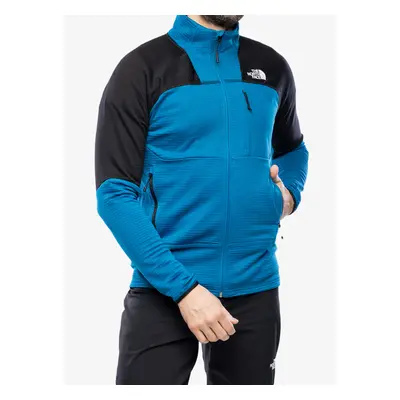 Outdoorova mikina The North Face Stormgap Powergrid Jacket - adriatic blue/black