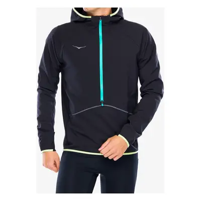 Bunda na běhání Hoka SkyGlow Half-Zip - black