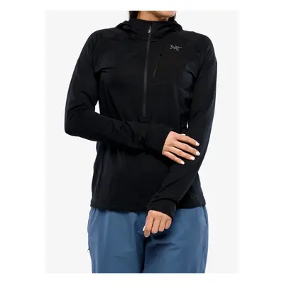 Dámská fleecová mikina Arcteryx Delta Half Zip Hoody - black