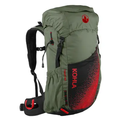 Turistický batoh Kohla Track 23L - bronze green/scarlet/caviar