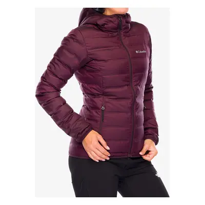 Dámská péřová bunda Columbia Lake II Down Hooded Jacket - moonvista