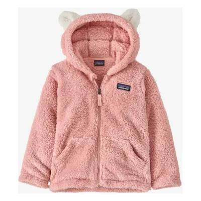 Dětská mikina Patagonia Baby Furry Friends Hoody - mallow pink