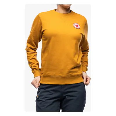 Dámská mikina Fjallraven Logo Badge Sweater W - acorn