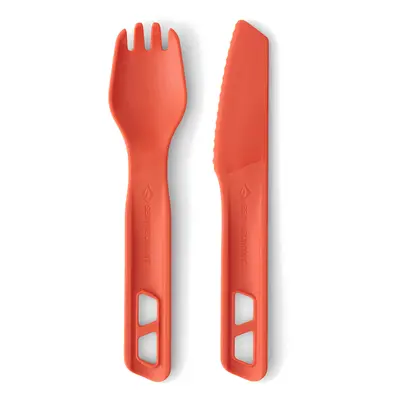 Jídelní příbor Sea to Summit Passage Cutlery Set 2P - orange