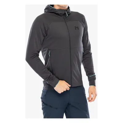 Mikina s kapucí Hannah Ethan Hoody - anthracite mel