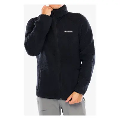 Fleece mikina Columbia Rugged Ridge III Sherpa Full Zip - black/black