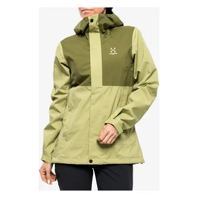 Dámská bunda do deště Haglofs Koyal Proof Jacket - green/olive