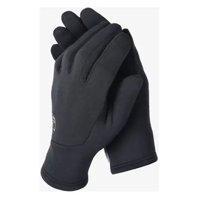 Fleecové rukavice Norrona Powerstretch Gloves – caviar