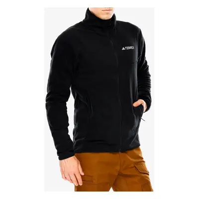 Mikina se zipem adidas TERREX Multi Full Zip Fleece Jacket - black