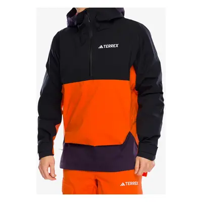 Lyžařská bunda adidas TERREX Xperior 2L Lined RAIN.RDY Anorak - blk/aurora blk/semi im orange