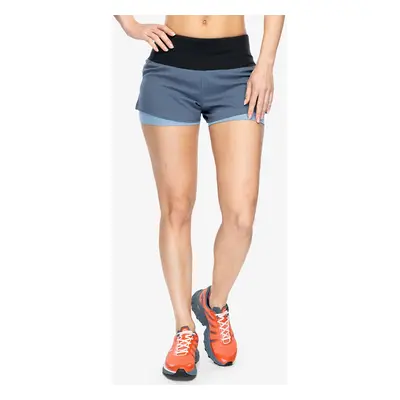 Běžecké kraťasy dámské Inov-8 Trailfly Ultra 2in1 Short - slate/blue grey