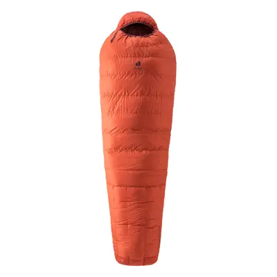 Dámský péřový spacák Deuter Astro Pro SL (175 cm) - paprika/redwood