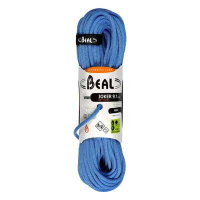 Lezecké lano Beal Joker Soft 9,1 mm 60m Unicore Dry Cover - blue