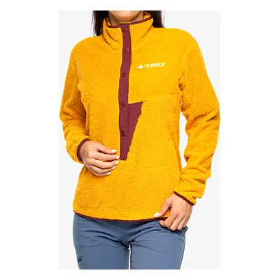 Fleecová mikina dámská adidas TERREX Xploric High Pile Fleece Pullover - preyel