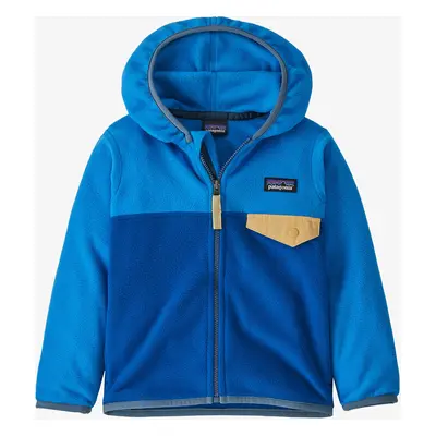 Dětská mikina Patagonia Baby Micro D Snap-T Jacket - endless blue/vessel blue