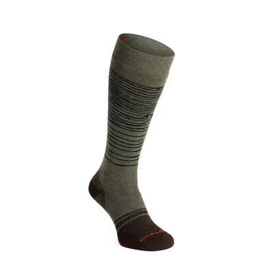 Ponožky Smartwool Snowboard FC Iguchi Pattern OTC Socks - winter moss