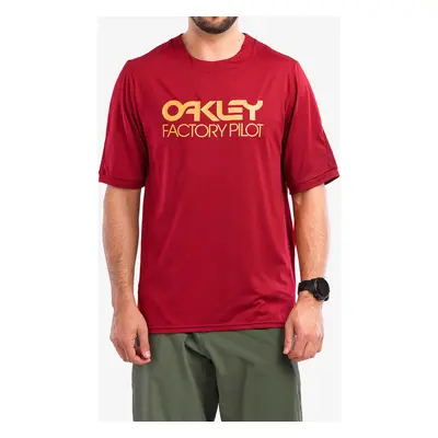 Rychleschnoucí tričko Oakley Factory Pilot Mtb SS Jersey II - iron red