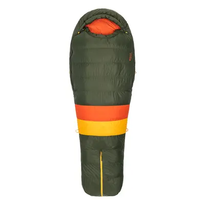 Péřový spacák Marmot Never Winter Long (198 cm) - nori/red sun