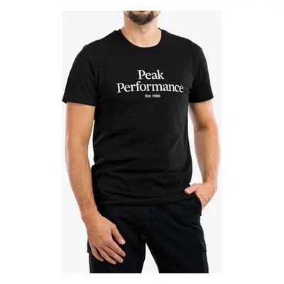 Tričko s potiskem Peak Performance Original Tee - black