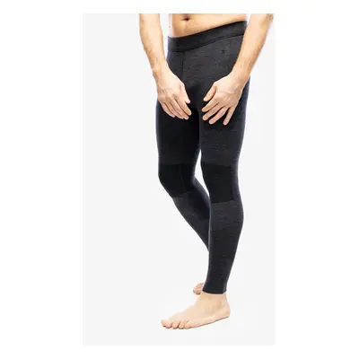 Termolegíny Smartwool Intraknit Thermal Merino Base Layer Bottom - charcoal heather/black