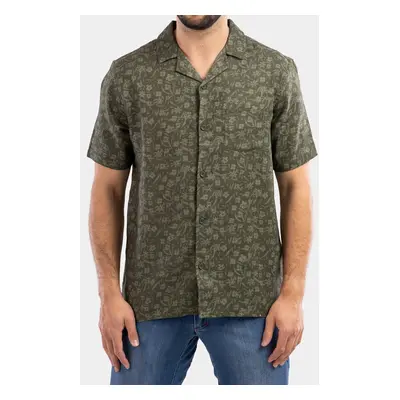 Košile Craghoppers NosiBotanical Pasport S/S Shirt - parka green