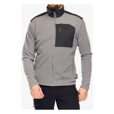 Fleece mikina Helly Hansen Daybreaker Block Jacket - concrete