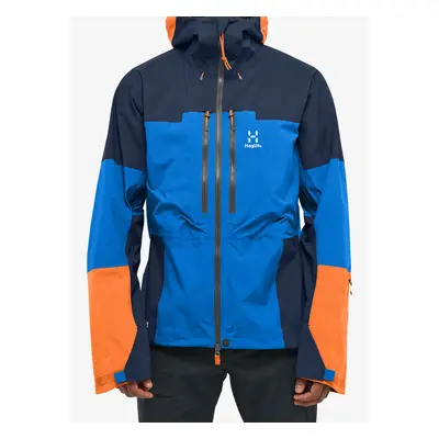 Bunda s membránou Haglofs Spitz GTX Pro Jacket - electric blue/tarn blue