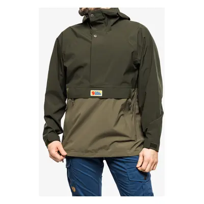 Bunda do deště Fjallraven Vardag Hydratic Anorak - deep forest/laurel green