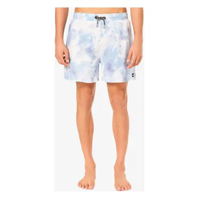 Kraťasy Oakley Deco Palms Rc Beachshort - tie dye clouds lt blue