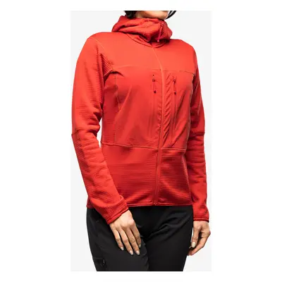 Fleece mikina dámská Berghaus MTN Guide MW Hoody - goji berry/haute red