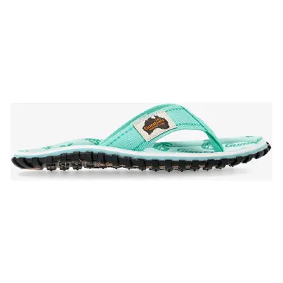 Žabky dámské Gumbies Islander Canvas Flip-Flops - mint multi logo