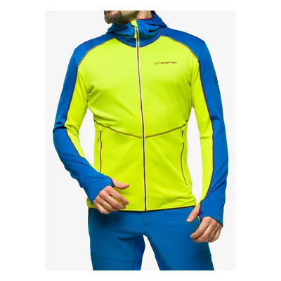 Mikina s kapucí La Sportiva Upendo Hoody - lime punch/electric blue