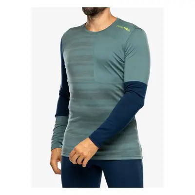 Funkční mikina pánská Ortovox Rock N Wool Long Sleeve - arctic grey