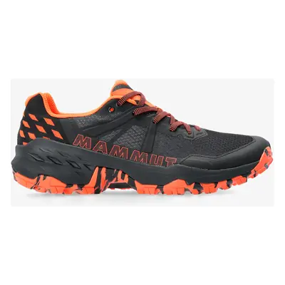 Turistické boty Mammut Sertig II Low - black/vibrant orange