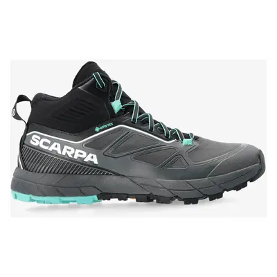 Dámská nástupová obuv Scarpa Rapid Mid GTX - anthracite/turquoise