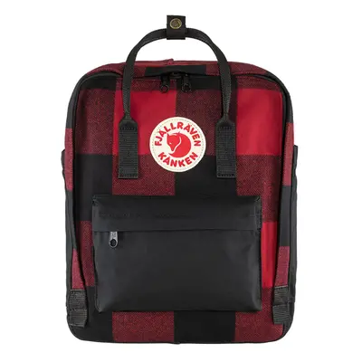 Městský batoh Fjallraven Kanken Re-Wool - red/black