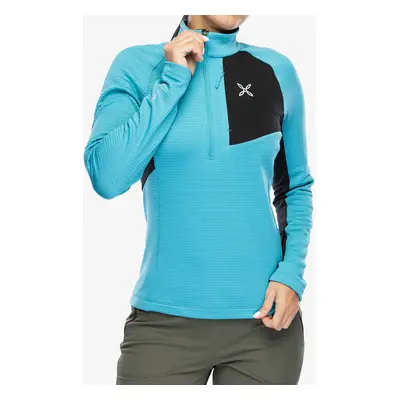 Dámská mikina bez kapuce Montura Stretch Color Zip Maglia - marine